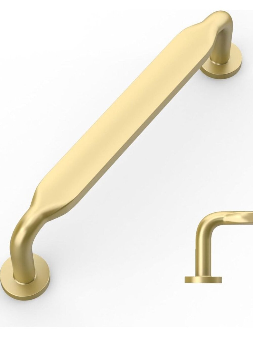 10 Pack Brushed Gold Cabinet Pulls 3-3/4 Inch(96mm) Hole Centers Kitchen Cabinet